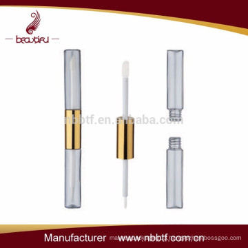 Double heads lip gloss tube